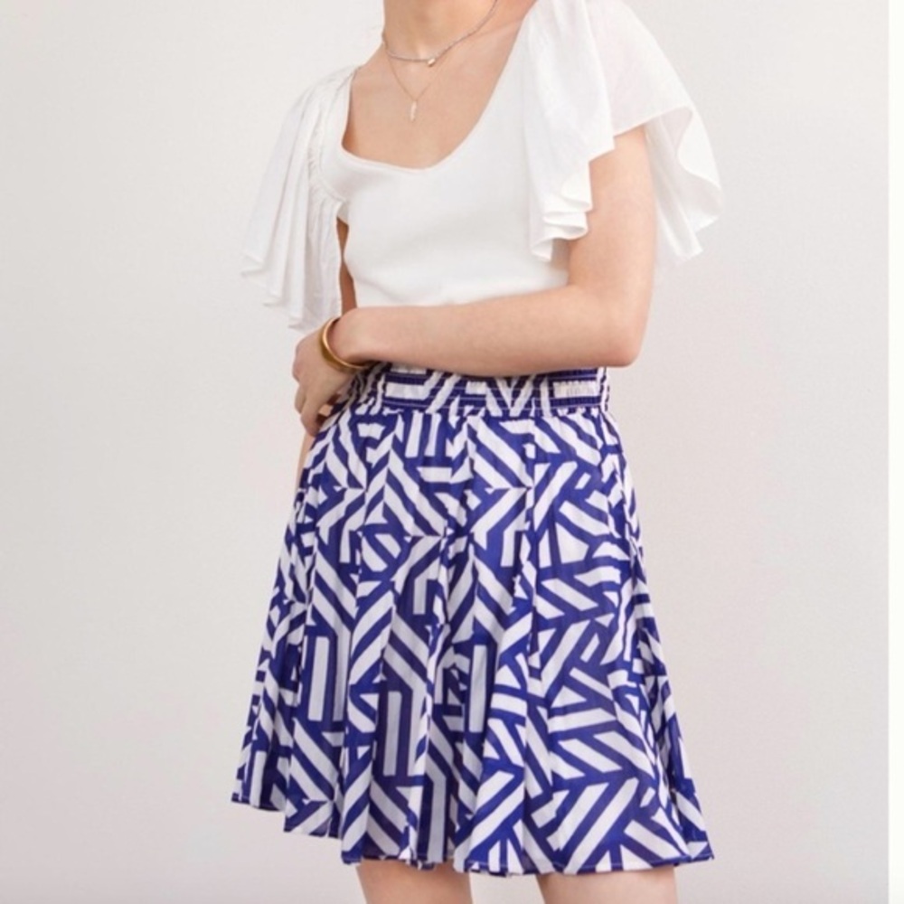 Maeve By Anthropologie Abstract Skirt‎
